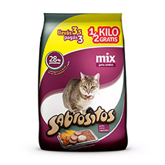 Alimento Para Gatos Mix Sabrosito 3.5 Kg