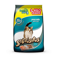 Alimento Para Gatos Pescado Sabrositos 3.5 Kg