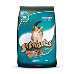ALIM. P/GATOS SABROSITOS PESCADO X 500GR