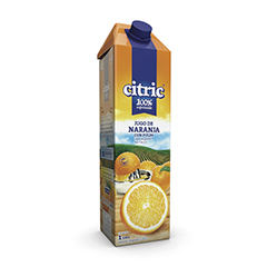 Jugo Citric Naranja Con Pulpa x 1 Lt.