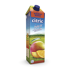 Jugo Citric Naranja- Mango Con Pulpa x 1 Lt.