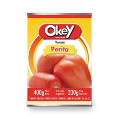 OKEY TOMATE PELADOS PERITAS X 350G