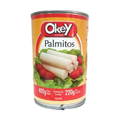 Palmitos Enteros Okey 800 Gr