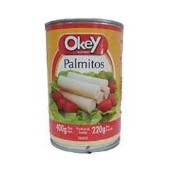 OKEY PALMITOS ENTERO 400GR