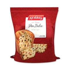 Nevares Pan Dulce 600g. Frutas y Pasas