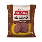 Galletas Medallones De Chocolate Nevares X 360gr