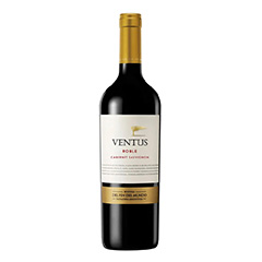 Vino Tinto Cabernet Sauvignon Ventus 750 Ml