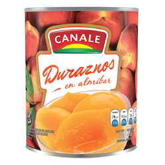 DURAZNOS CANALE MITADES 820G