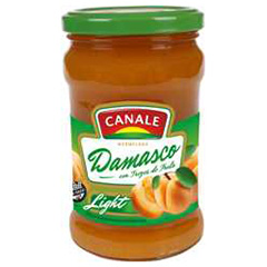 MERMELADA CANALE LIGHT DAMASCO 390G
