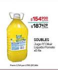 Jugo Para Diluir Liquido Pomelo Soubles 5 Lt