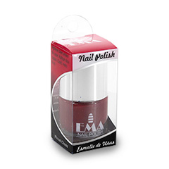 Esmalte Un?As Ema Rojo Oscuro 8 Ml