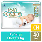 Pañales soft dreams ch x14un
