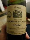 vino tinto cavas de santino malbec x750cc
