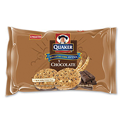 Galletas Quaker Avena Y Chispas De Chocolate x 187 Gr.