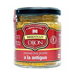 MOSTAZA MUY PICANTE A LA ANTIGUA BRENNAN DIJON Z 200GR