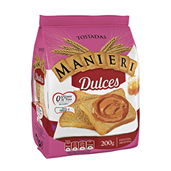 Tostadas Manieri Dulces x 200 Gr