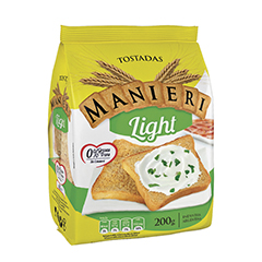 Tostadas Manieri Light x 200 Gr