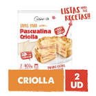 TAPAS FAGGIOLI PASCUALINA CRIOLLA 2UN.