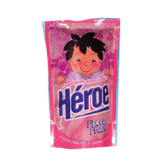 Suavizante HEROE flores frutales