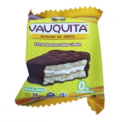 Vauquita De chocolate sabor limon