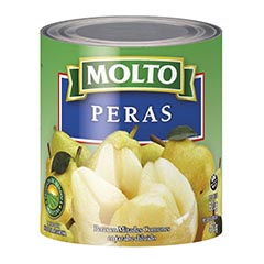 PERAS MOLTO MITADES 820G