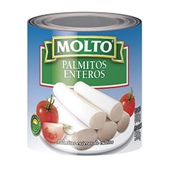 Palmito Entero Molto 800 Gr