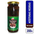Aceitunas Negras Con Carozo Sabor Pampeano 1.55 Kg
