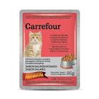 Alimento Humedo Para Gatos Salmon Rosado Carrefour 85 Gr