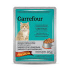 Alimento Humedo Para Gatos Atun Sardina Carrefour 85 Gr