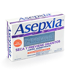 Jabon Tocador Prevencion Granitos Humecta Asepxia 100 Gr