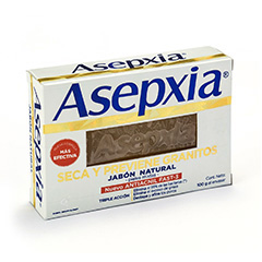 Jabon de Tocador Natural Asepxia 100 Gr