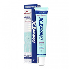 Crema Diabet Tx Talco Liquido Goicoechea 70 Ml
