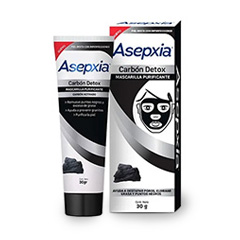 Mascarilla Purificante Carbon Detox Asepxia 30 Gr