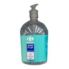 Alcohol En Gel Neutro Carrefour 1 L