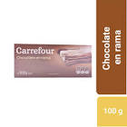 Chocolate En Rama Carrefour 100 Gr