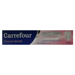 Crema Dental Sensitive Carrefour 90 Gr