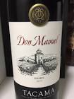 VINO DON MANUEL V. MALBEC 750CC
