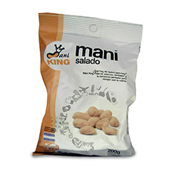 MANI SALADO KING 200 GR.