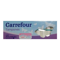 Tampones Super Carrefour 20 Uni