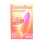 Helados De Agua En Palito Frutilla Y Naranja Carrefour 6 Un 294 Gr