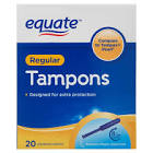 Tampon Higienico Mujer Equate Super 20 Un