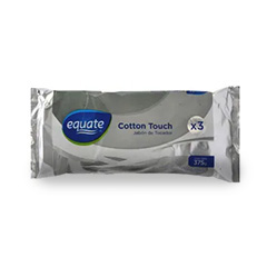 Jabon De Tocador Cotton Touch Equate 375 Gr