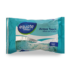 Jabon De Tocador Acqua Touch Equate 125 Gr