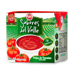 Pure De Tomate Del Valle X520G