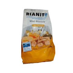 Mini Bizcochos Oliva Y Parmesano Rianitos 200 Gr