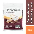 Barras De Cereales Con Chocolate Y Coco Carrefour 3 Un