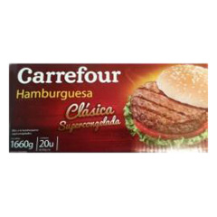 Hamburguesas De Carne Carrefour 20 Un