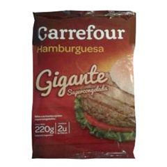 Hamburguesas De Carne Grandes Carrefour 2 Un