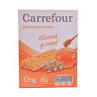 Barras De Cereales Con Avena Y Miel Carrefour 6 Un