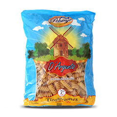 Fideos D´Argento Tirabuzones x500Gr